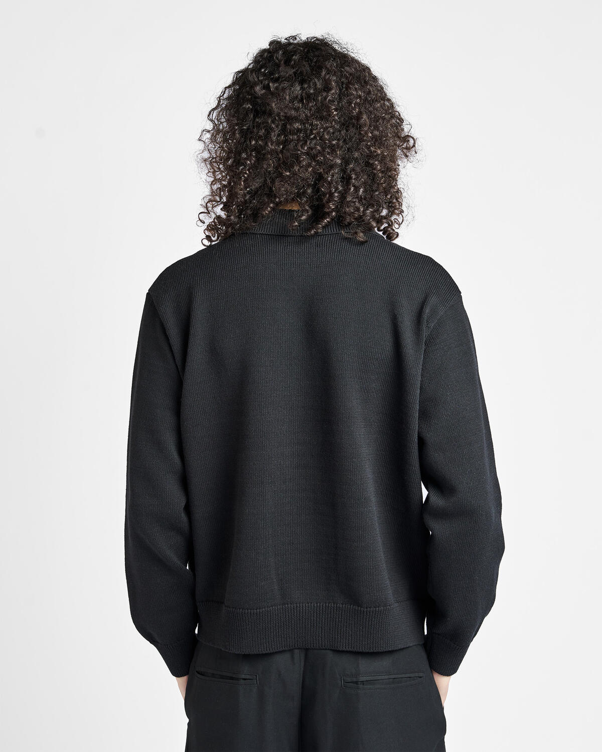 Obey MATT ZIP UP SWEATER | 151010046-BKM | AFEW STORE
